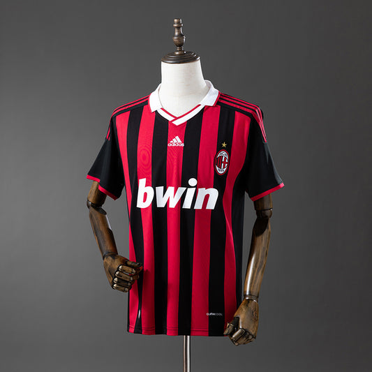 Retro 09-10 AC Milan home detail