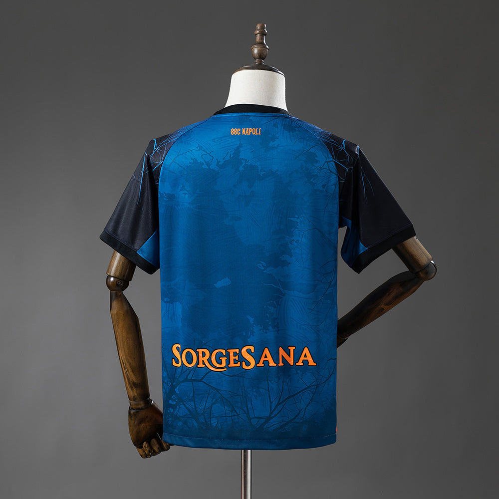 Napoli 25-26 Halloween - Blue Jersey detail