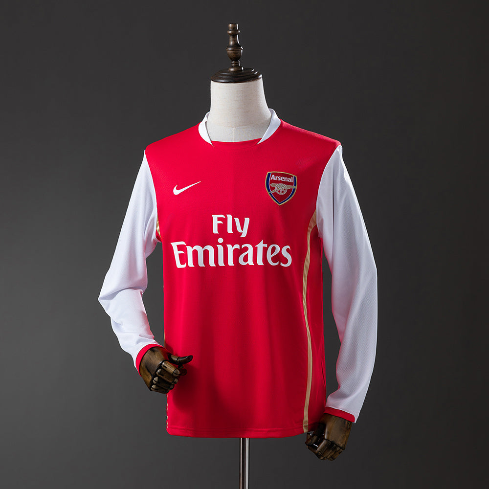 Arsenal 06-07 Home Long Sleeve Retro Jersey detail