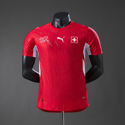 Switzerland 2026 Home Player Version Jersey detail