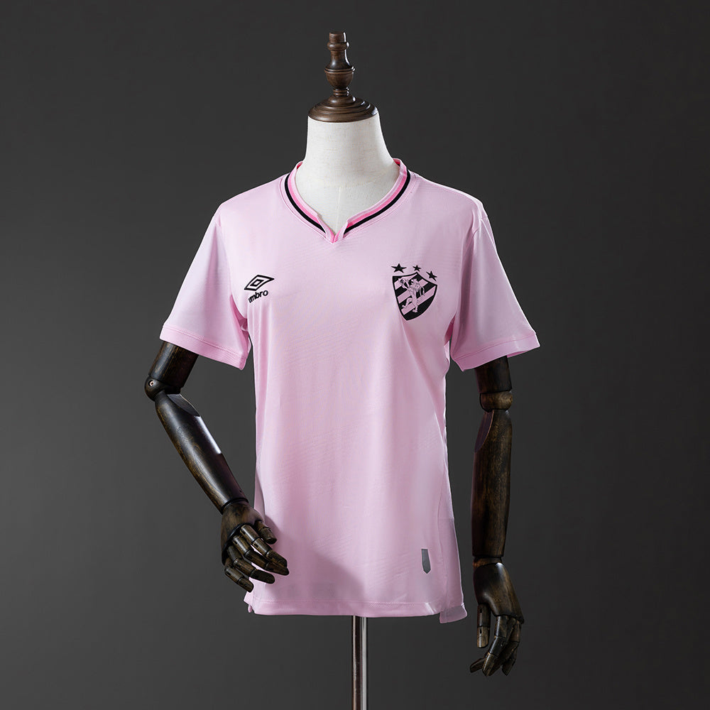 Sporting Recife 24-25 Women's-Pink Jersey detail