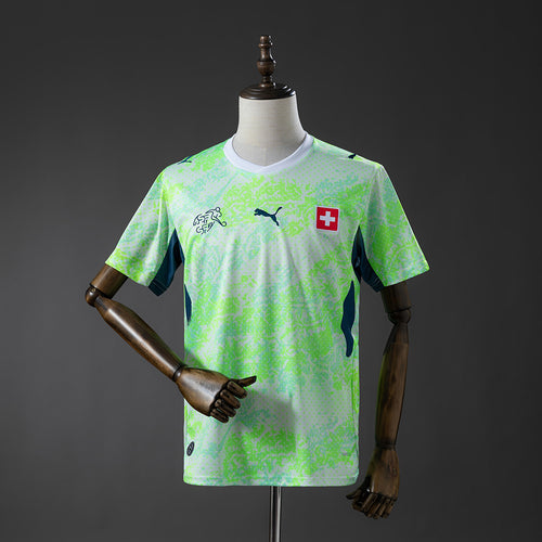 Switzerland 2026 Away Jersey detail