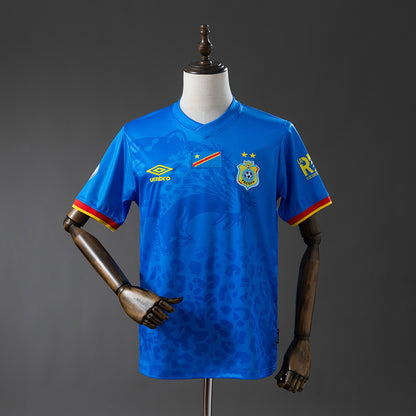 Congo 2026 Home Blue Jersey detail
