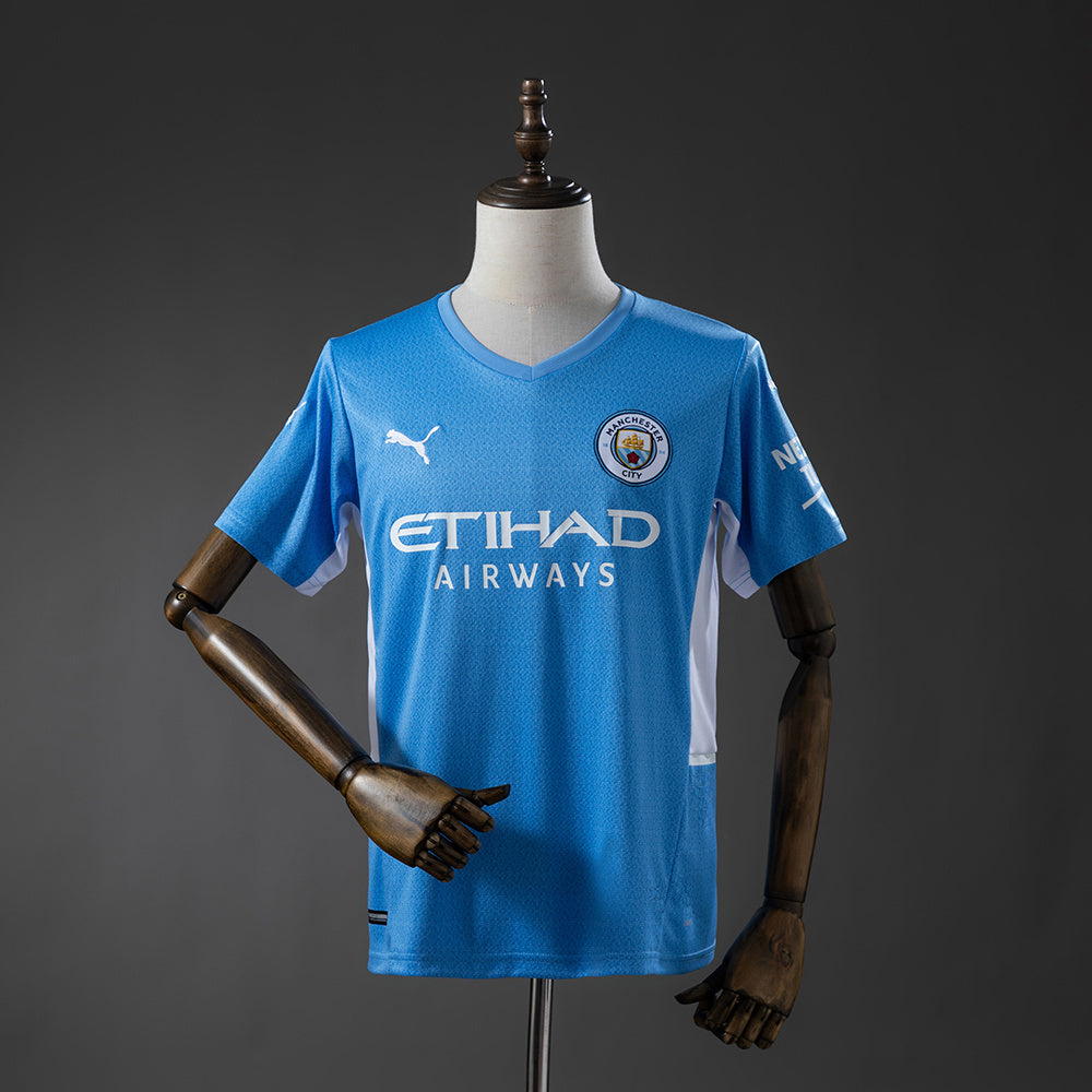 Manchester City 21-22 Home Retro Jersey