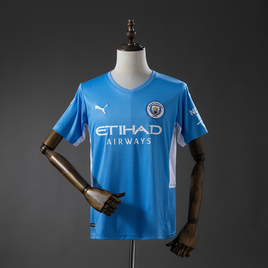 Manchester City 21-22 Home Retro Jersey