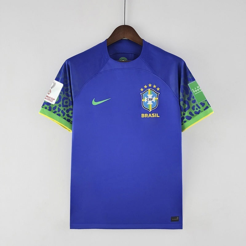2022 Brazil World Cup jersey away detail