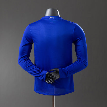 M-U 08-09 Third Away Long Sleeve Player Version Retro Jersey