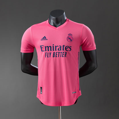 Real Madrid 20-21 Player Version Retro Away Jersey detail