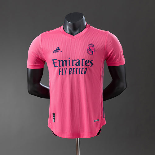 Real Madrid 20-21 Player Version Retro Away Jersey detail