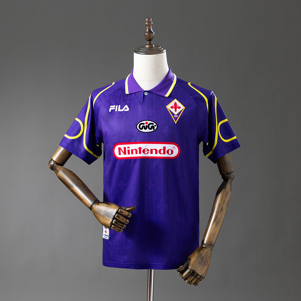 Retro Fiorentina 97-98 home detail