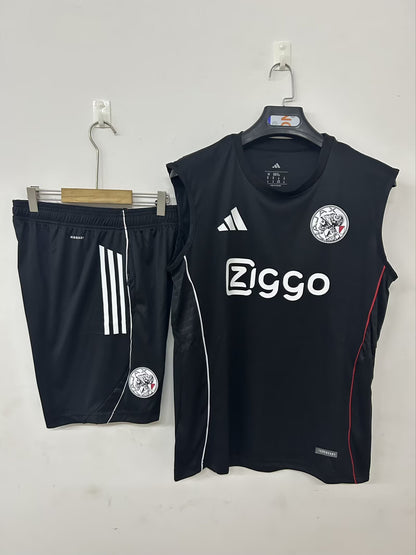 25-26 Ajax training jersey black