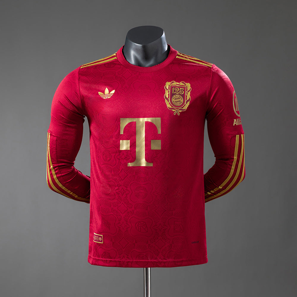 Bayern Munich 25-26 125th Anniversary Long-sleeved Player Version