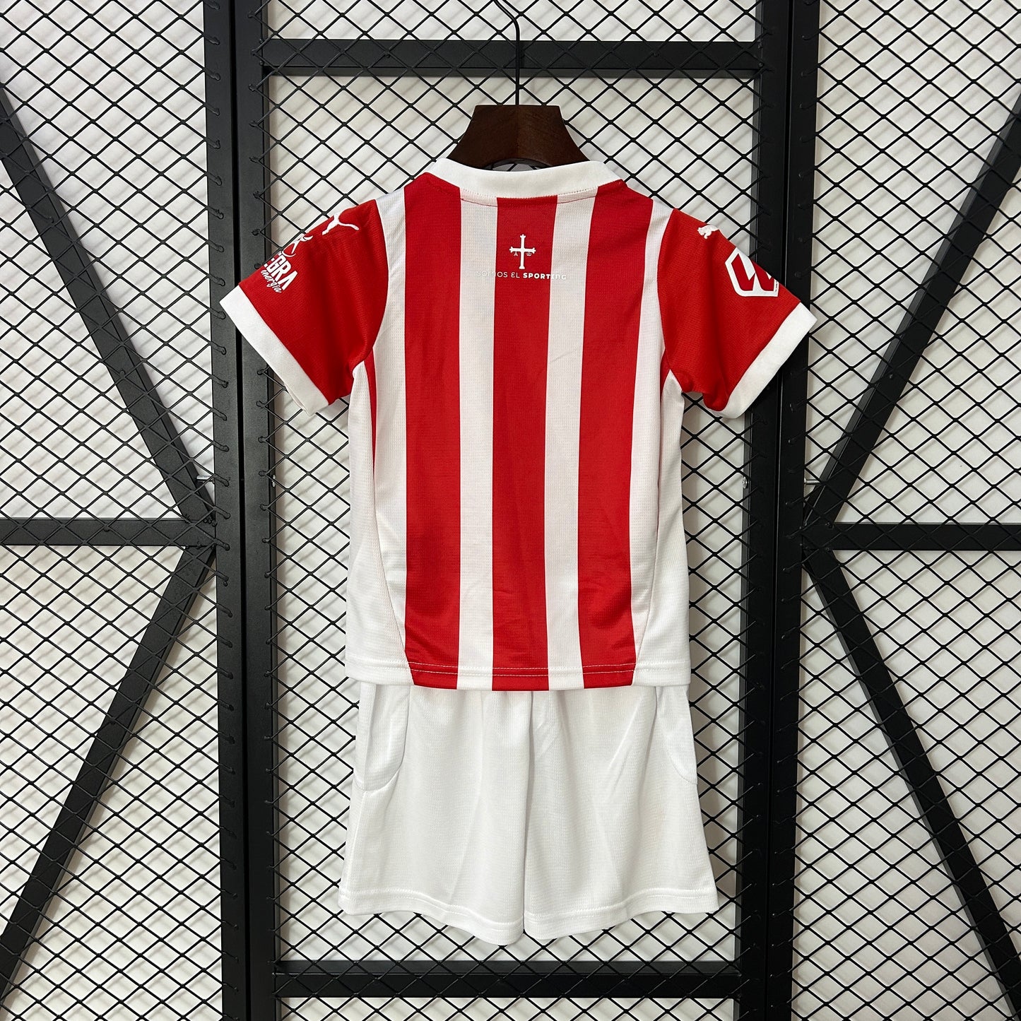 24-25 kids Sporting Gijon home detail