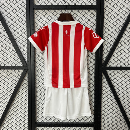 24-25 kids Sporting Gijon home detail