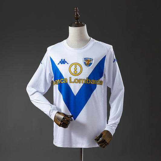 Brescia Calcio 2003 Away Long Sleeve Retro Jersey detail