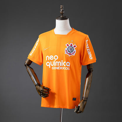 Corinthians 2010 Orange Retro Jersey detail