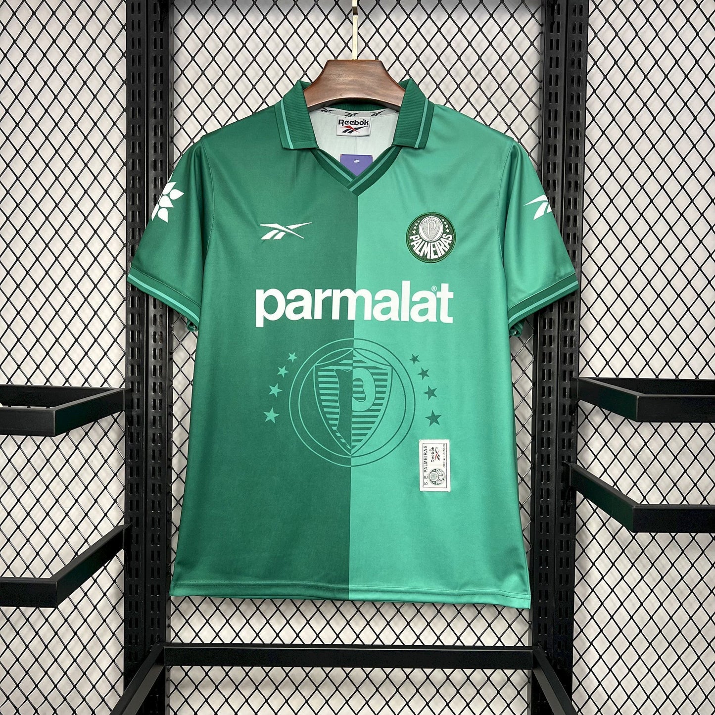 Palmeiras 1997-98 Home Retro Jersey detail