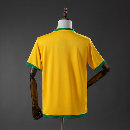 Brazil 2018 Home Retro Jersey detail