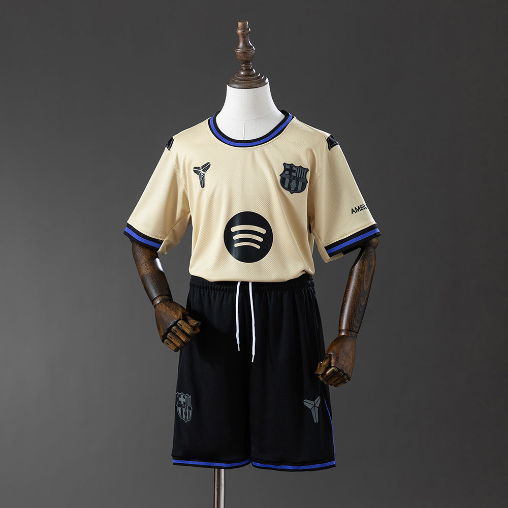 25-26 Kids Barcelona Away detail