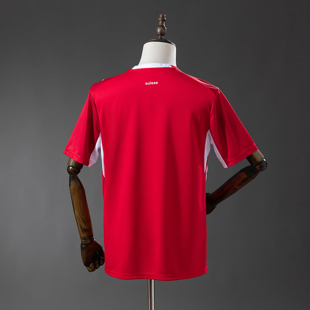 Switzerland 2026 Home Jersey detail
