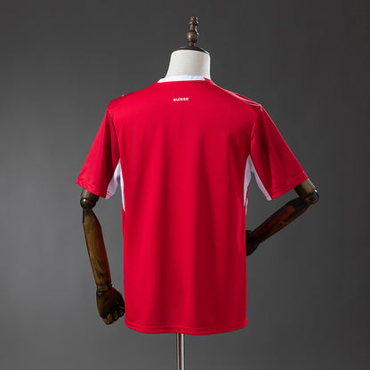 Switzerland 2026 Home Jersey detail