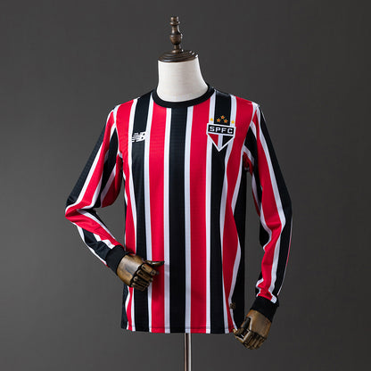 24-25 Long Sleeve Sao Paulo Away detail