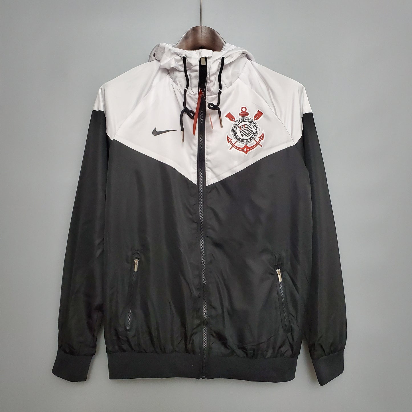 Windbreaker  Corinthians Black & White