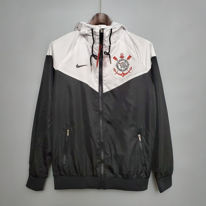 Windbreaker  Corinthians Black & White
