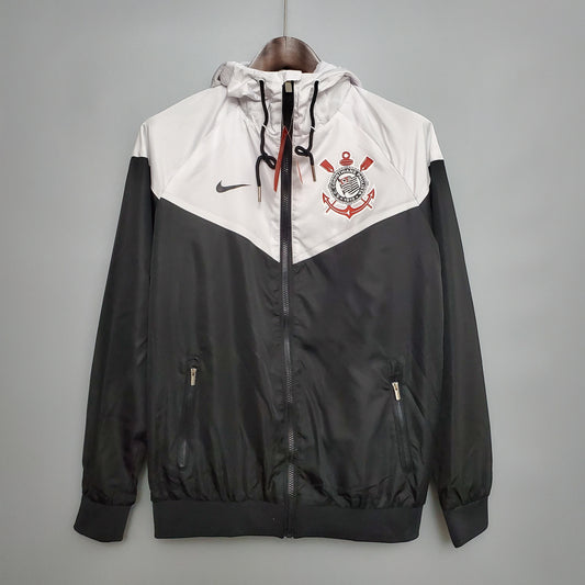 Windbreaker  Corinthians Black & White