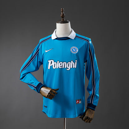 Napoli 98-99 Home Long-Sleeve Retro Jersey detail