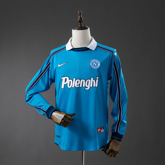 Napoli 98-99 Home Long-Sleeve Retro Jersey detail