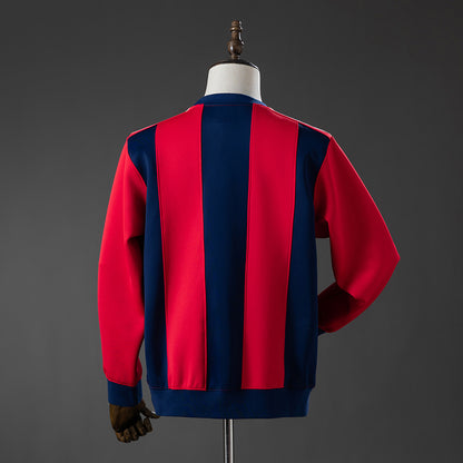 Bayern Munich Long-sleeved Sweatshirt - Red & Cyan M-