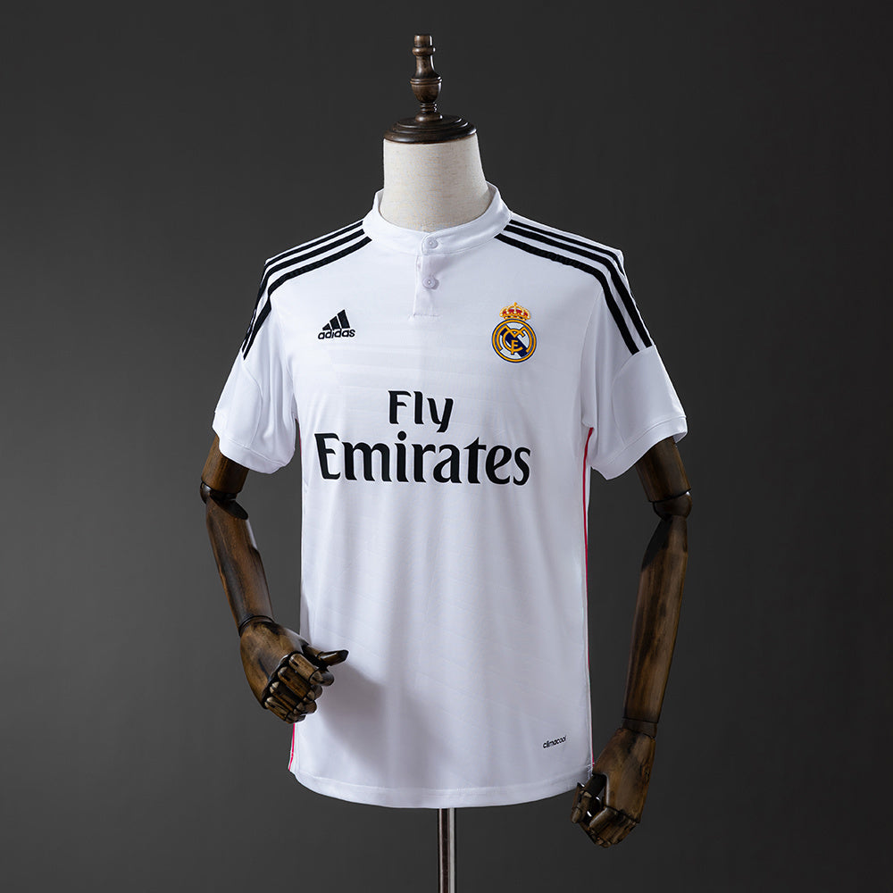 Retro Real Madrid 14-15 home detail