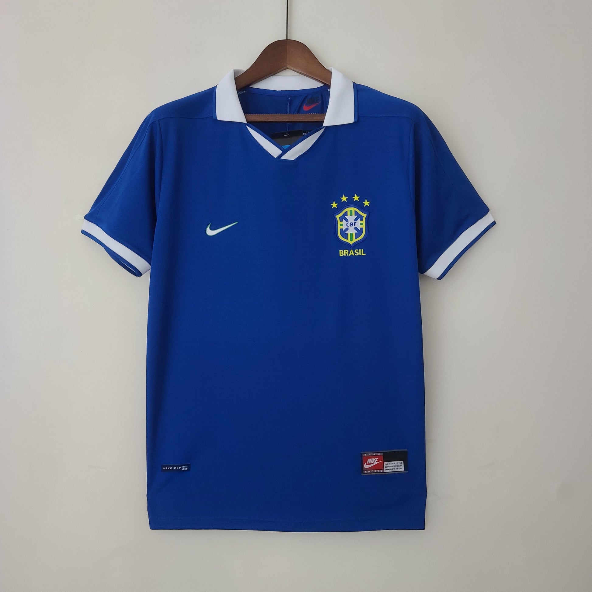 Retro Brazil 1997 Away detail