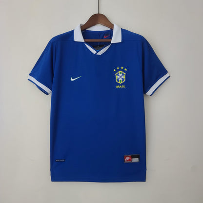 Retro Brazil 1997 Away detail