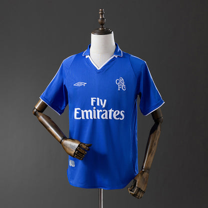 Chelsea 01-03 Home Retro Jersey detail