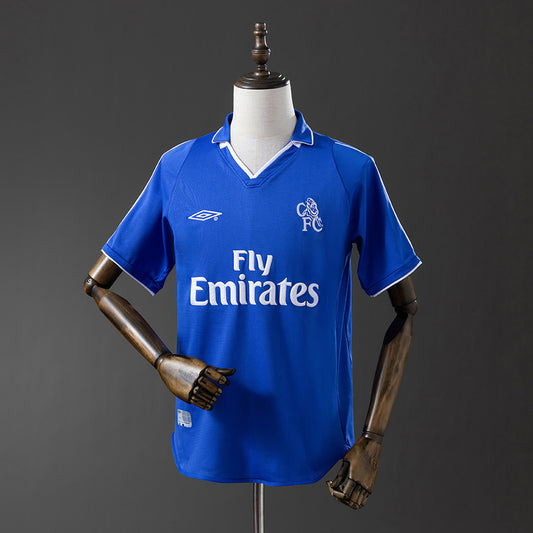 Chelsea 01-03 Home Retro Jersey detail
