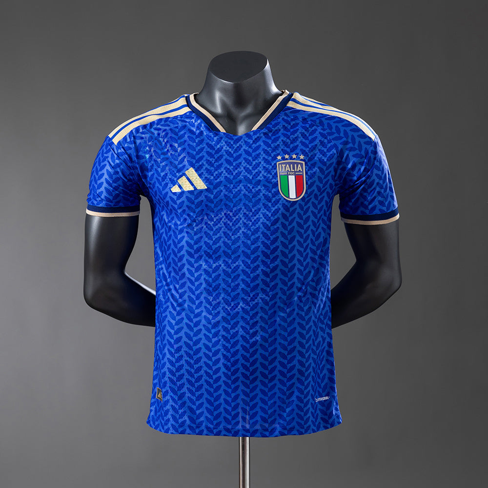 Italy 2026 Home Player Version Jersey detail