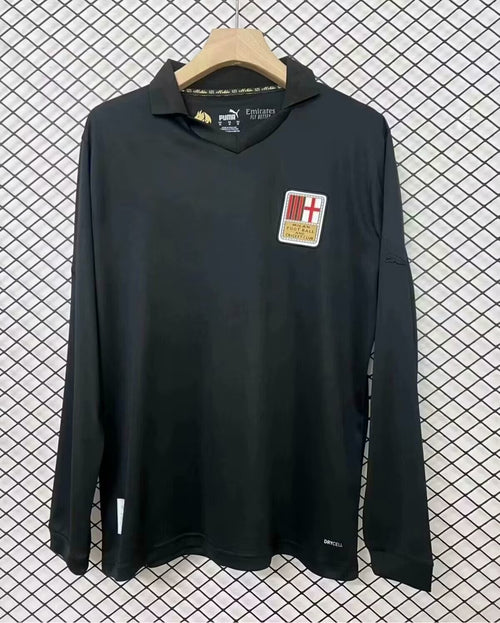 Long Sleeve 24-25 AC Milan 125th Anniversary Black detail