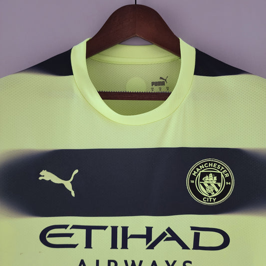 22-23 Manchester City third away detail