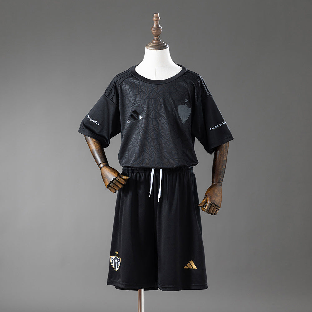 Atlético Mineiro 25-26 Limited Edition - Black Kids Kit Jersey