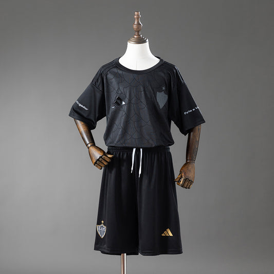 Atlético Mineiro 25-26 Limited Edition - Black Kids Kit Jersey