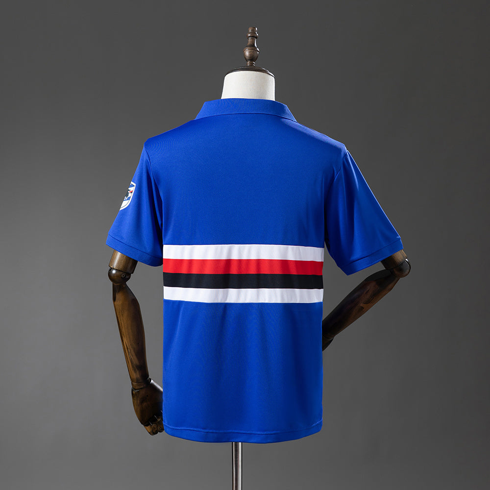 Sampdoria 84-88 Home Retro Jersey