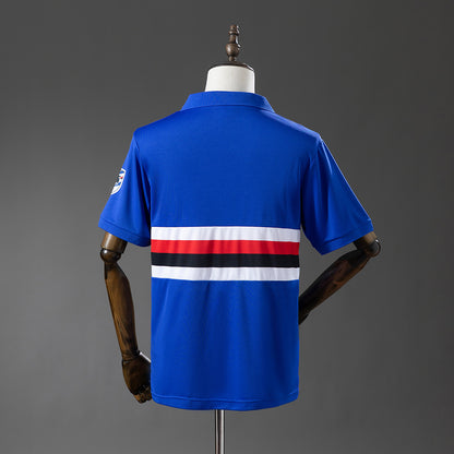 Sampdoria 84-88 Home Retro Jersey