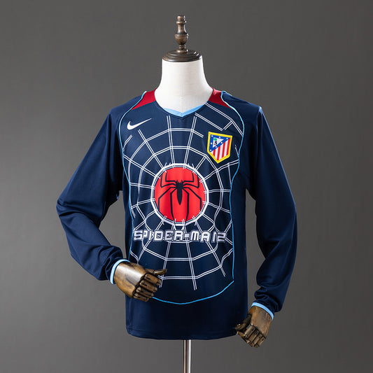 Atletico Madrid 04-05 Away Long Sleeve Retro Jersey detail