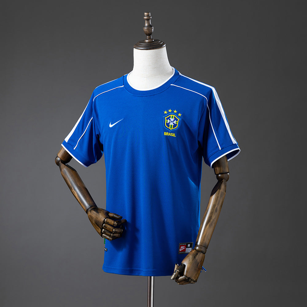 Retro 1998 Brazil away detail
