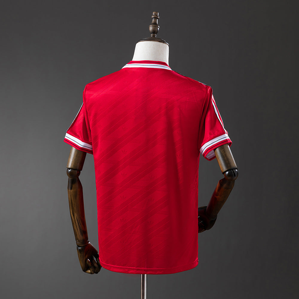 M-U 1986-88 Home Retro Jersey