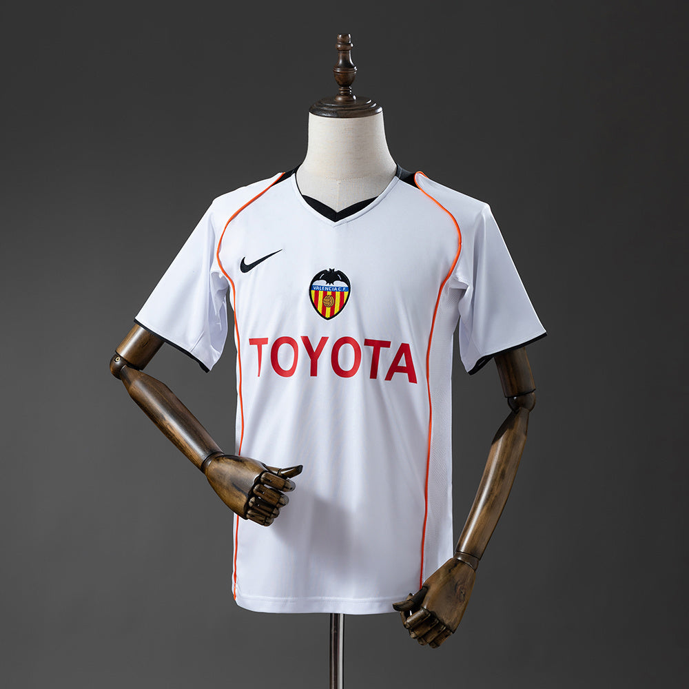 Valencia 04-05 Home Retro Jersey detail
