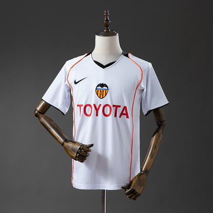 Valencia 04-05 Home Retro Jersey detail