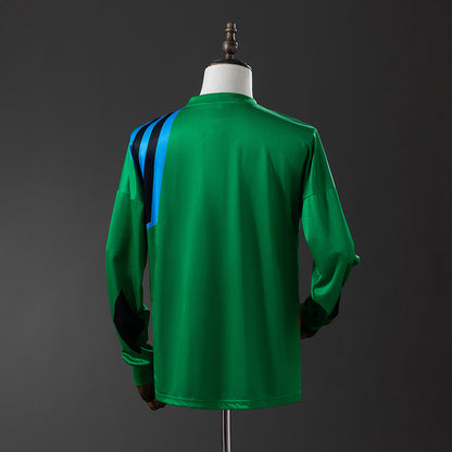 M-U 92-94 Goalkeeper Long Sleeve Retro Jersey detail